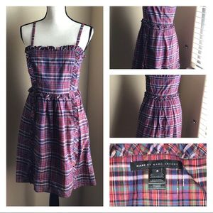 Marc Jacobs plaid summer dress
